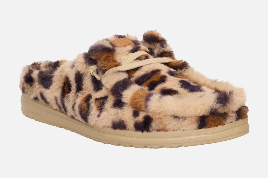WENDY SLIPPER FUR LEO