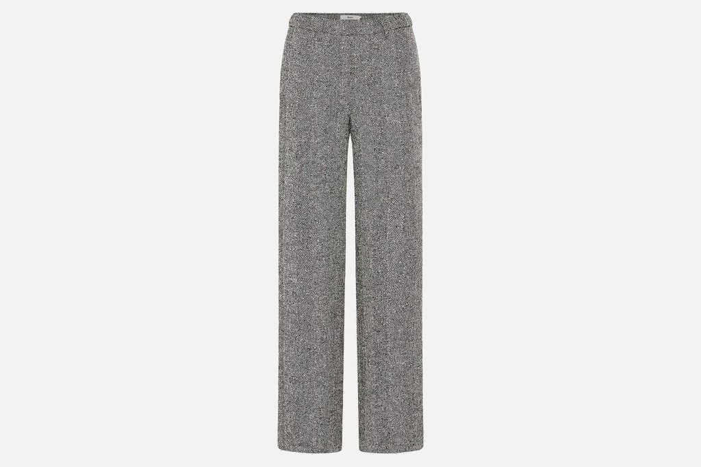 MAINE BLACK WHITE TWEED