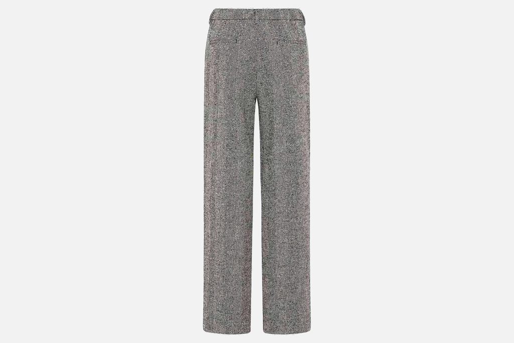 MAINE BLACK WHITE TWEED