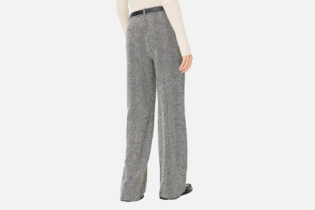 MAINE BLACK WHITE TWEED