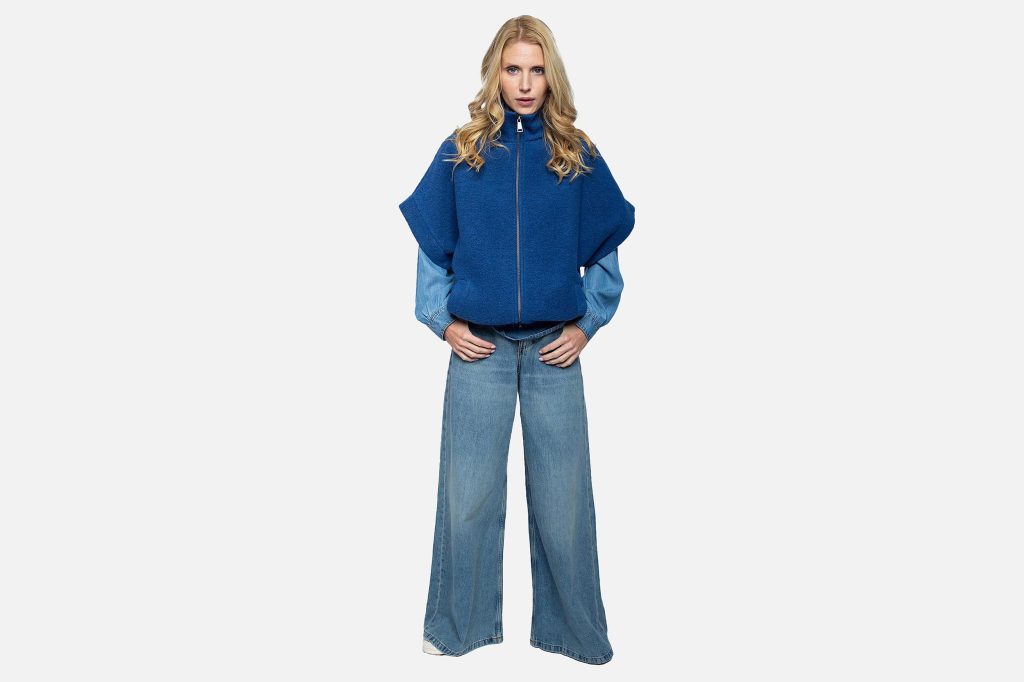 EVANA ZIP DEEP BLUE