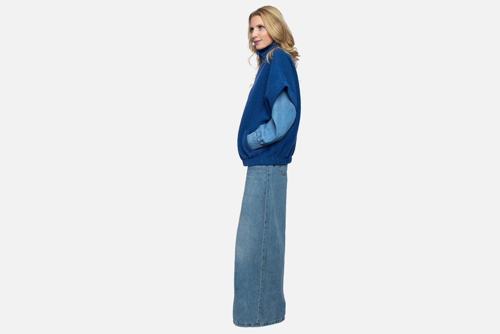 EVANA ZIP DEEP BLUE