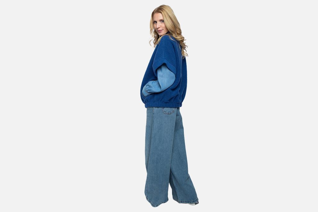 EVANA ZIP DEEP BLUE