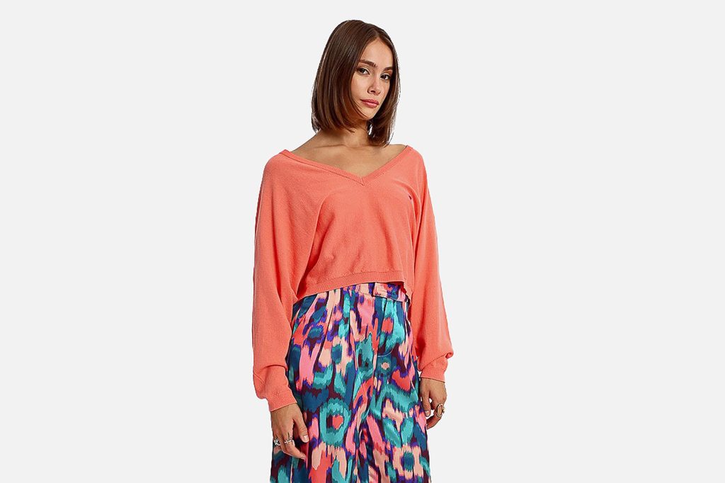 PULL CROP CORAIL COEUR