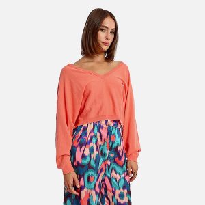 PULL CROP CORAIL COEUR - Image 2