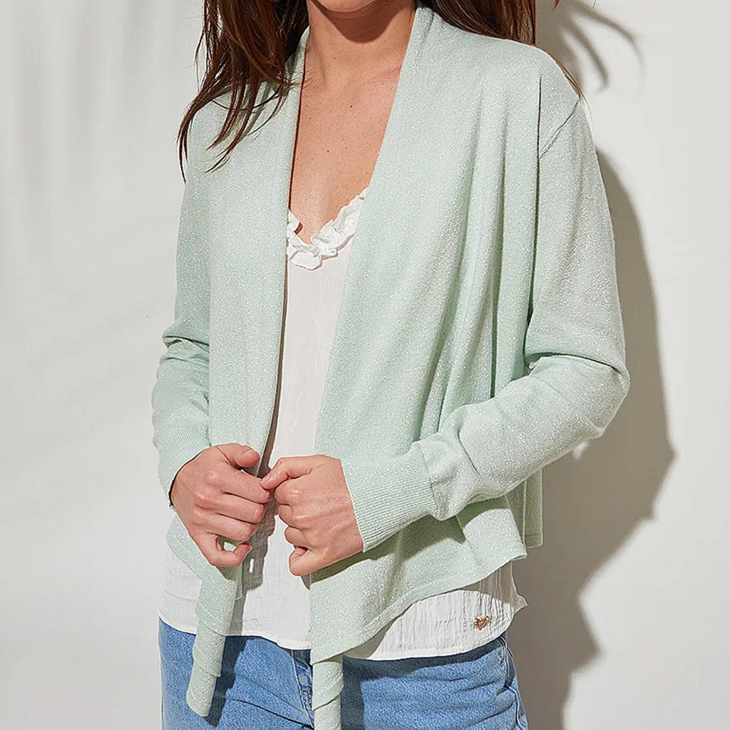LUDIVINE GILET VERT DEAU MV25