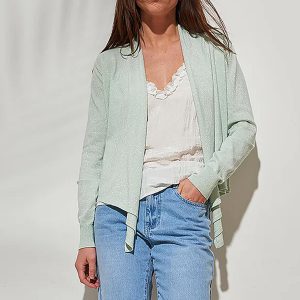 LUDIVINE GILET VERT DEAU MV25 - Image 3