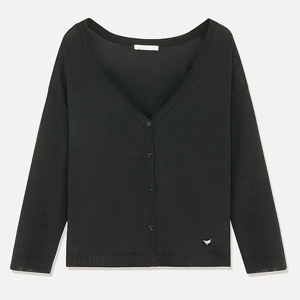LUCYANA GILET NOIR MV25