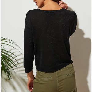 LUCYANA GILET NOIR MV25 - Image 3