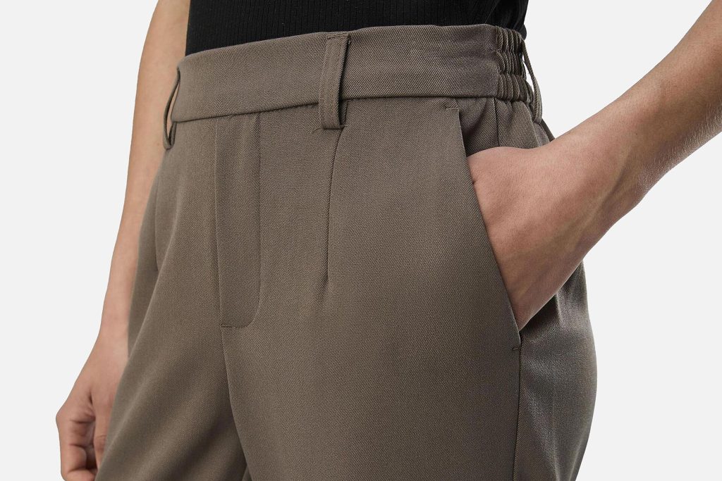 LISA SLIM PANT MARRON