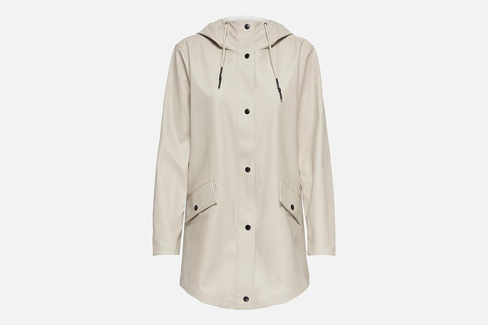 ELISA RAINCOAT SILVER LINING