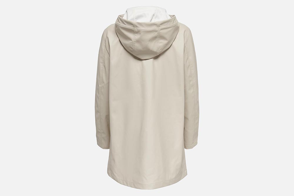 ELISA RAINCOAT SILVER LINING