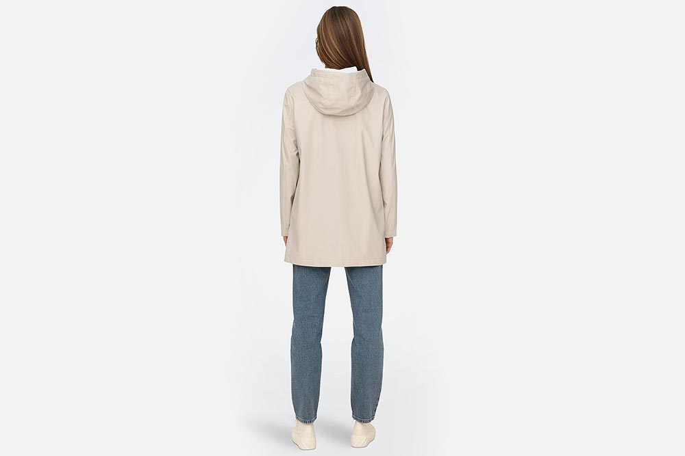 ELISA RAINCOAT SILVER LINING