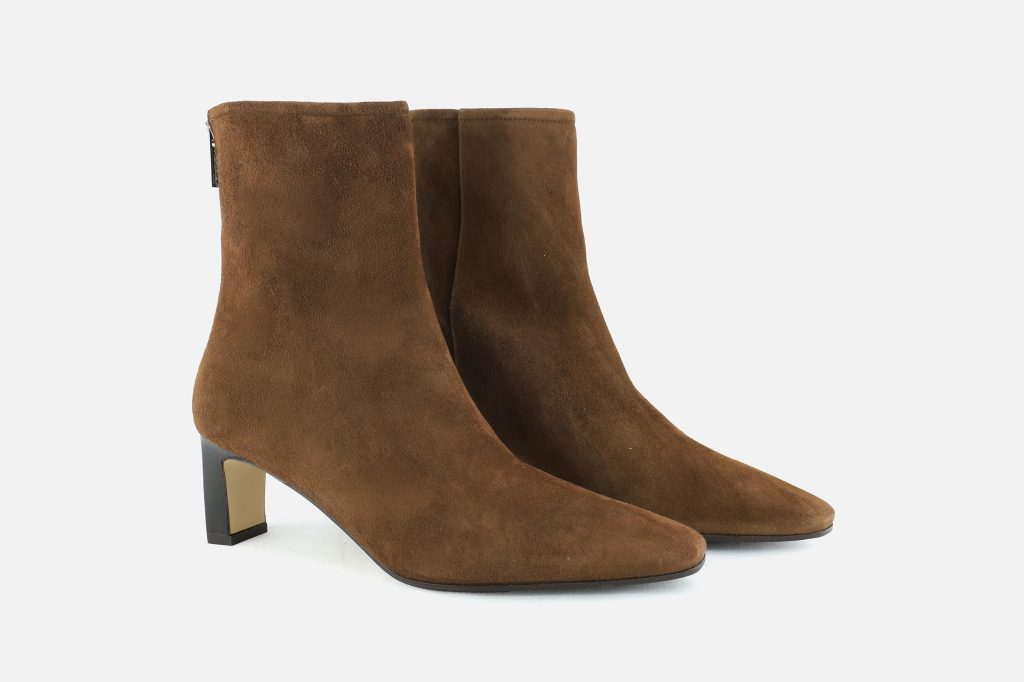 NORA BOOTS DAIM COGNAC