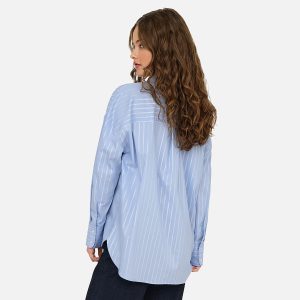 MIO LUREX SHIRT BLUE - Image 4
