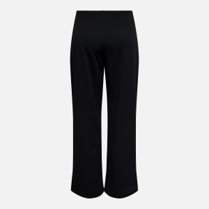GEGGO WIDE PANTS BLACK – Image 2