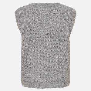 GILA VNECK VEST MED GREY - Image 2