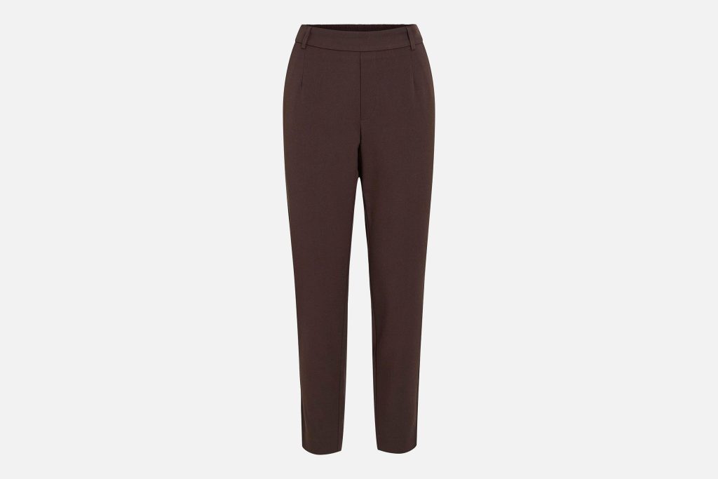 VARONE SLIM PANTS COFFEE BEANS