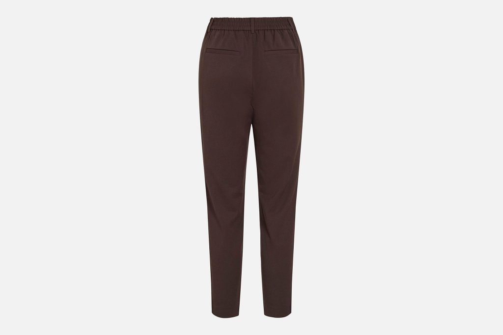 VARONE SLIM PANTS COFFEE BEANS