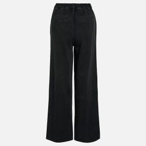 DIANA WIDE JEAN BLACK DENIM - Image 2