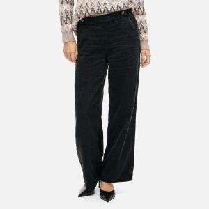 DIANA WIDE JEAN BLACK DENIM - Image 3