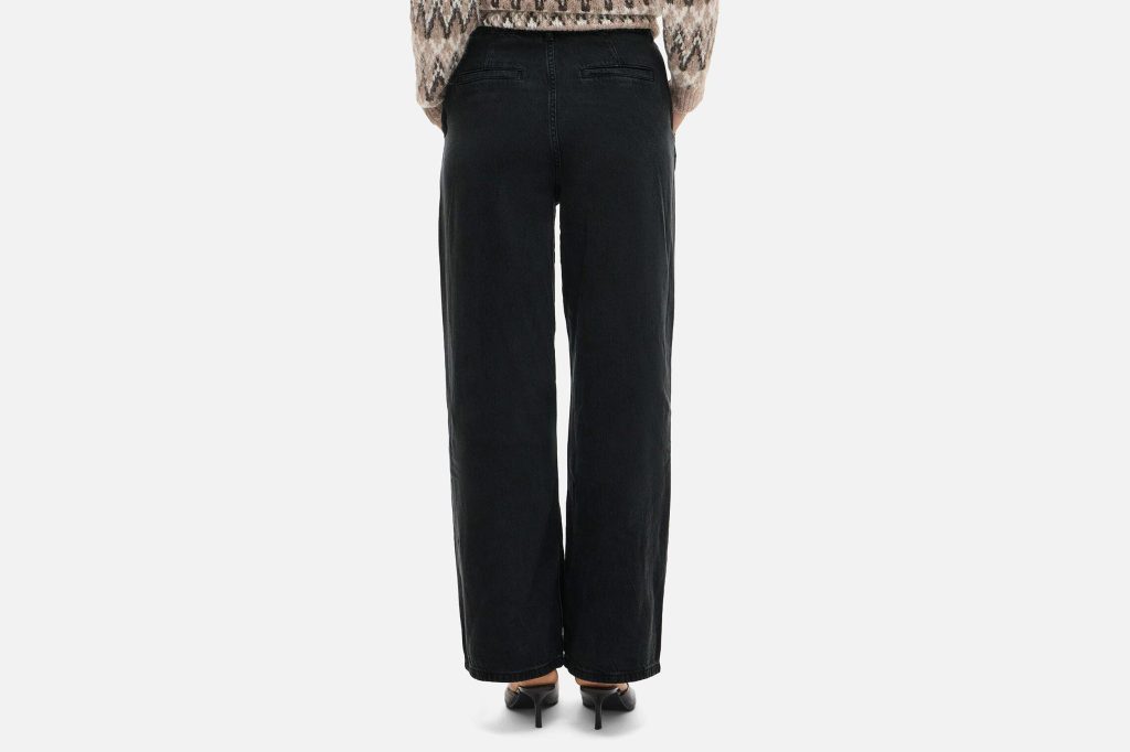 DIANA WIDE JEAN BLACK DENIM