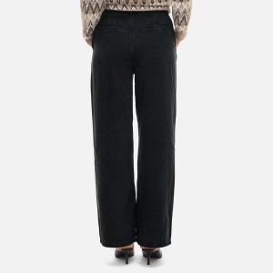 DIANA WIDE JEAN BLACK DENIM - Image 4