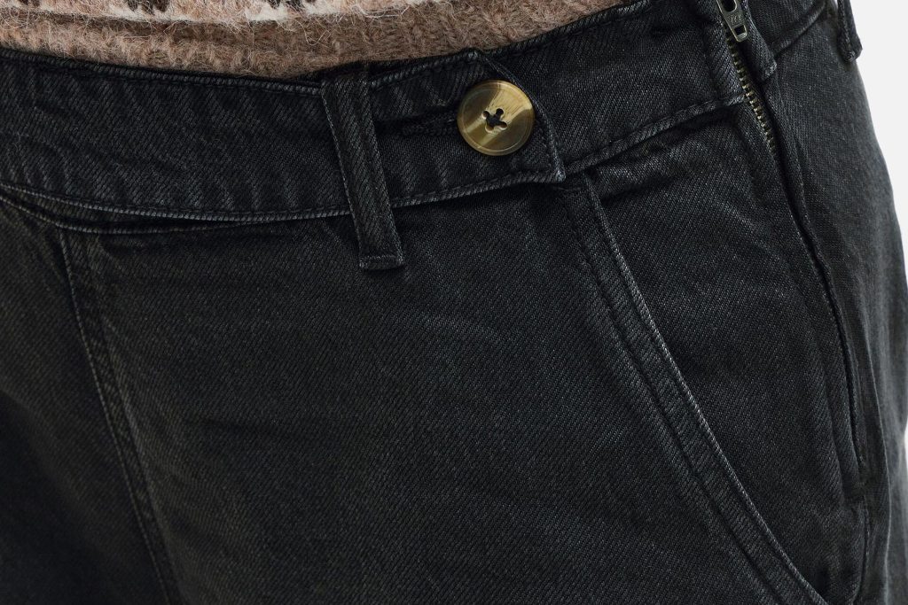 DIANA WIDE JEAN BLACK DENIM