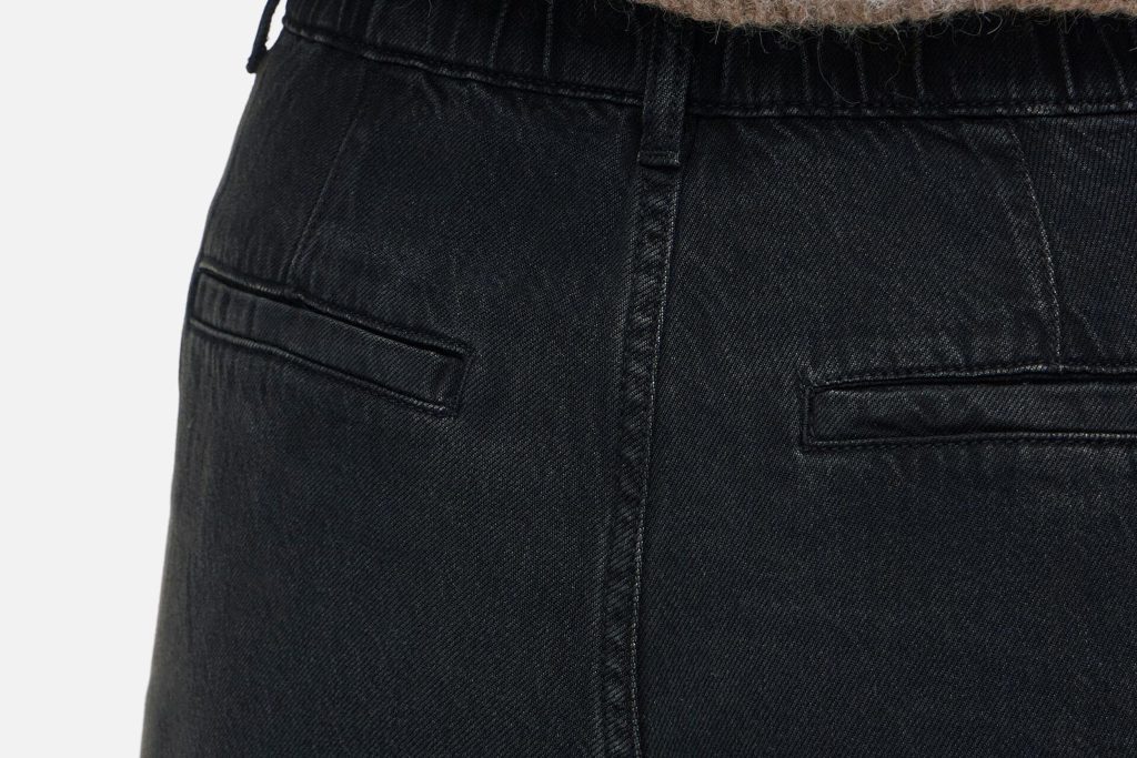 DIANA WIDE JEAN BLACK DENIM