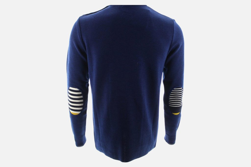 PULL MARIN BERTHE ROYAL JAUNE