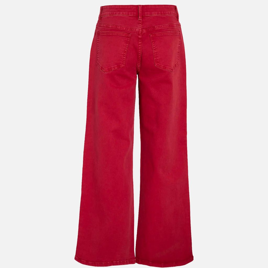VILORIE WIDE JEANS JESTER RED