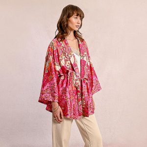 KIMONO IMP MOLLY PINK PRINT - Image 3