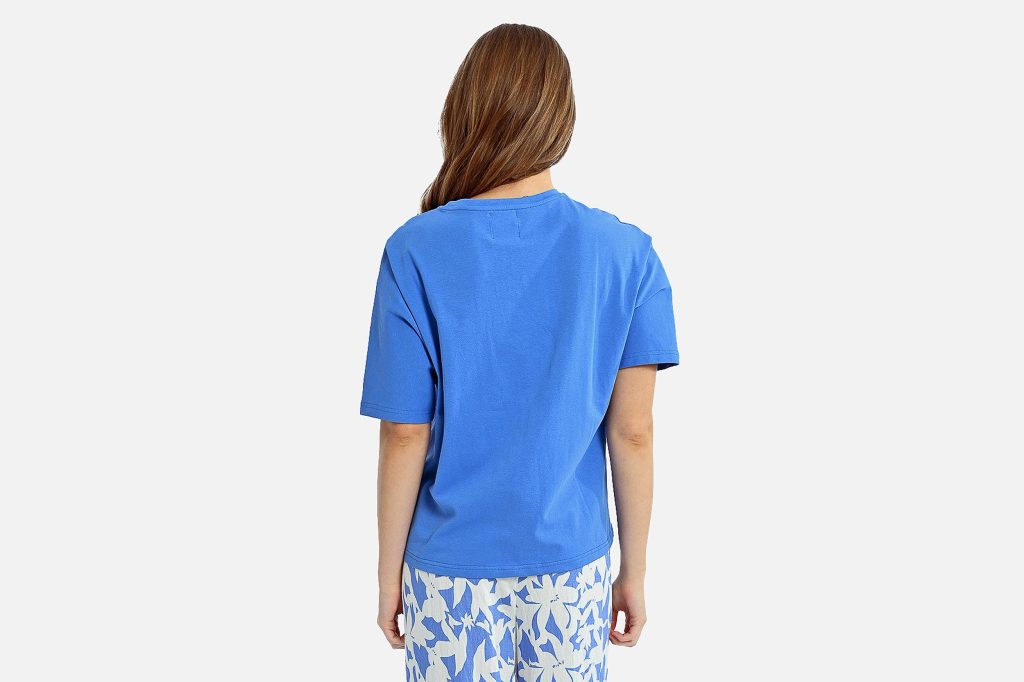 TSHIRT LILI PALM TREE BLUE