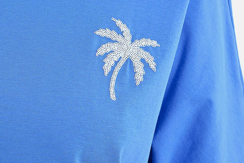 TSHIRT LILI PALM TREE BLUE