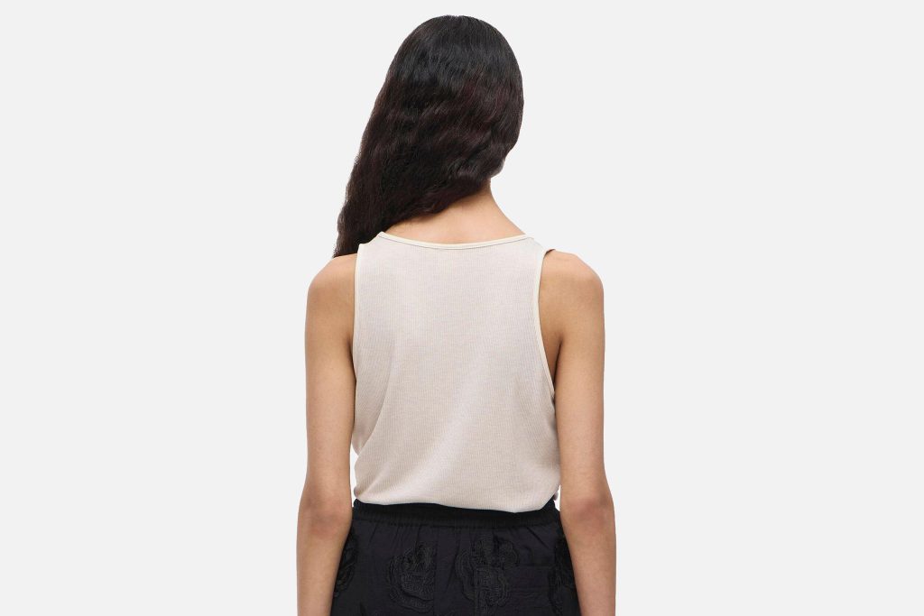 HELENA TANK NATURAL MELANGE