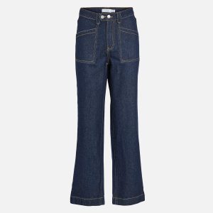 MOSVA STRAIGHT JEANS DK DENIM - Image 1
