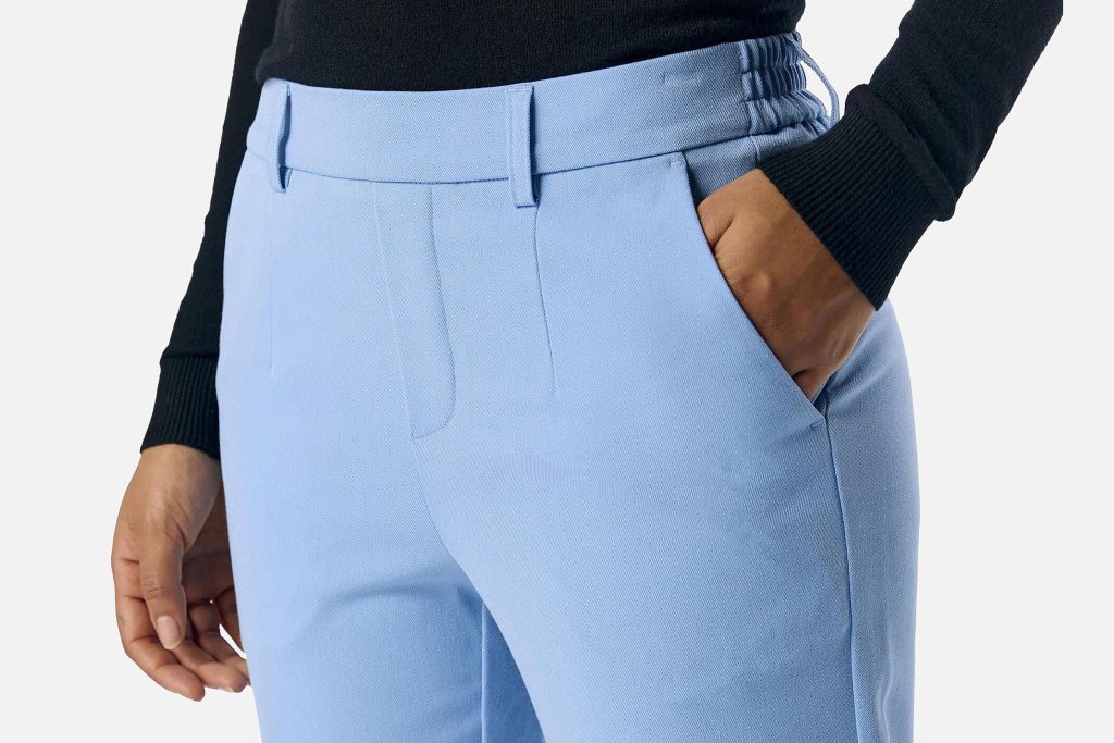 LISA SLIM PANTS CORNFLOWER