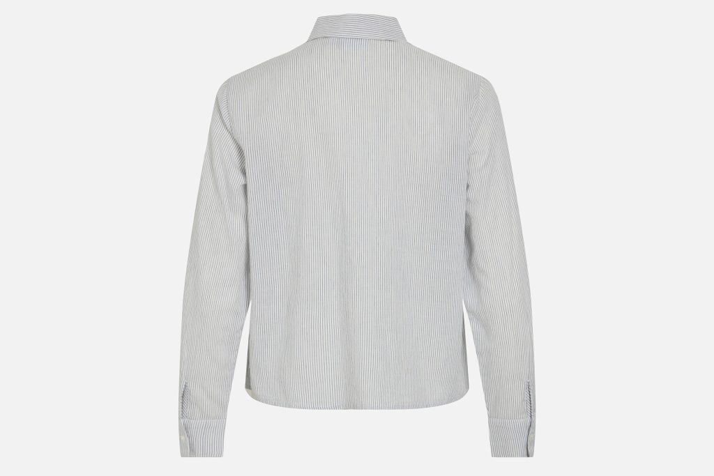 ZAZ STRIPE SHIRT CLOUD DANCER