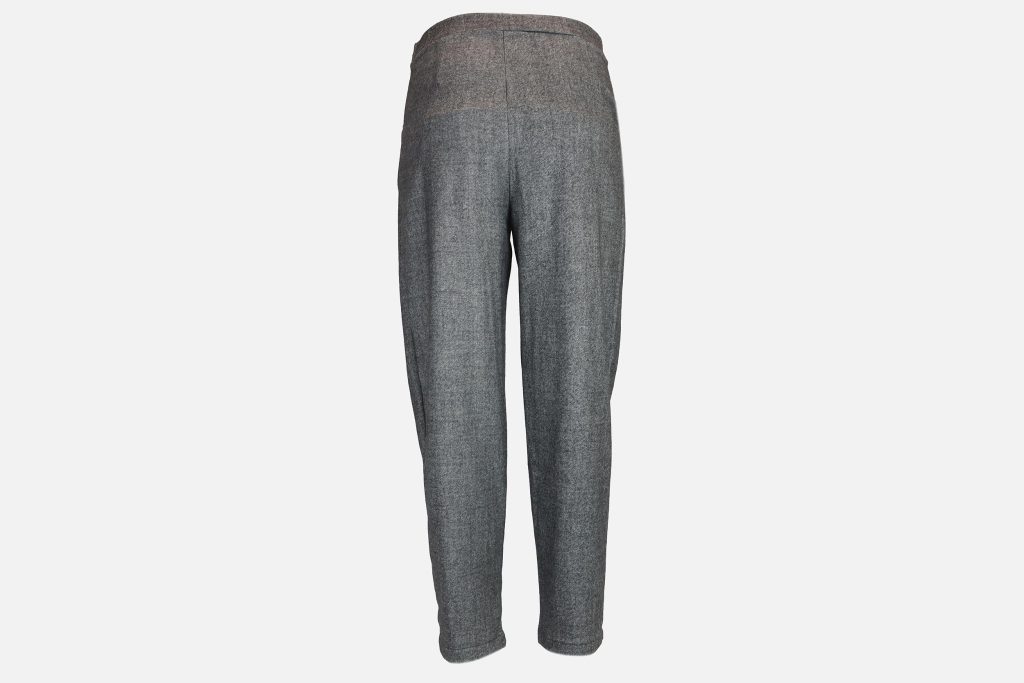 PANTALON FINETTE TWEED NOIR
