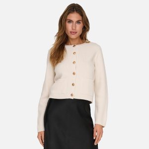 KIM CARDIGAN EGRET - Image 3
