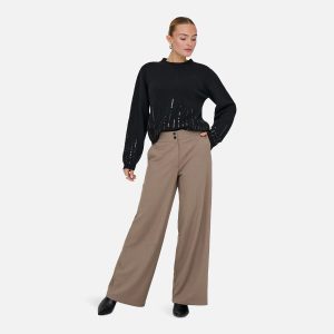 DORA PANTS TAUPE GREY – Image 3