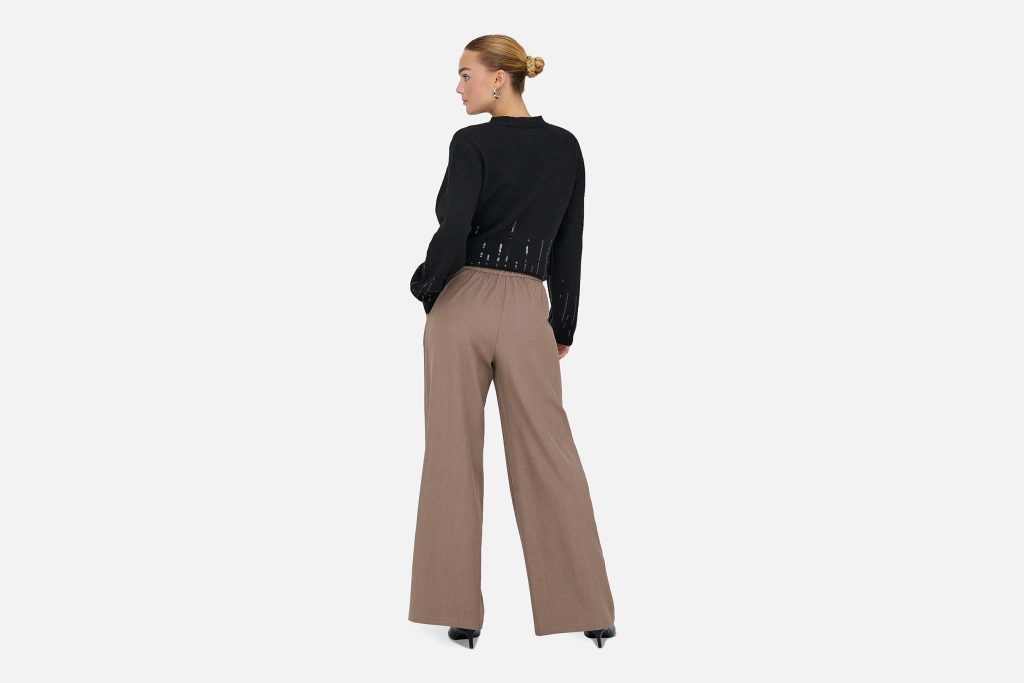 DORA PANTS TAUPE GREY