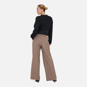 DORA PANTS TAUPE GREY – Image 4