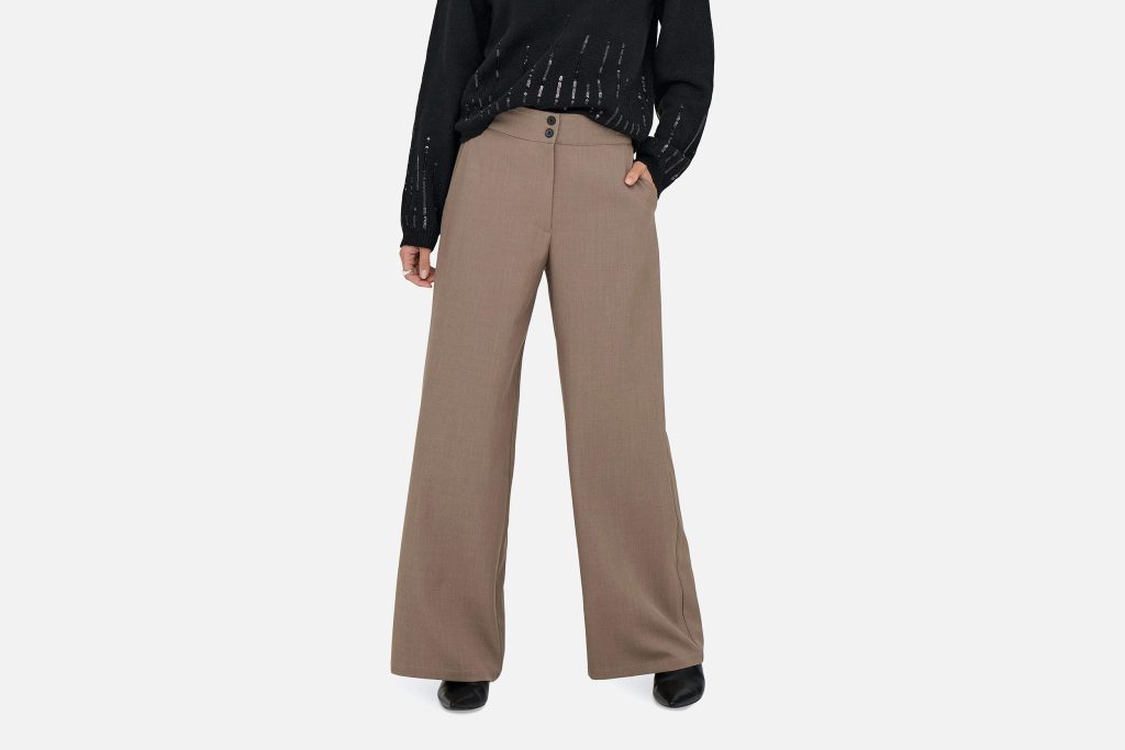 DORA PANTS TAUPE GREY