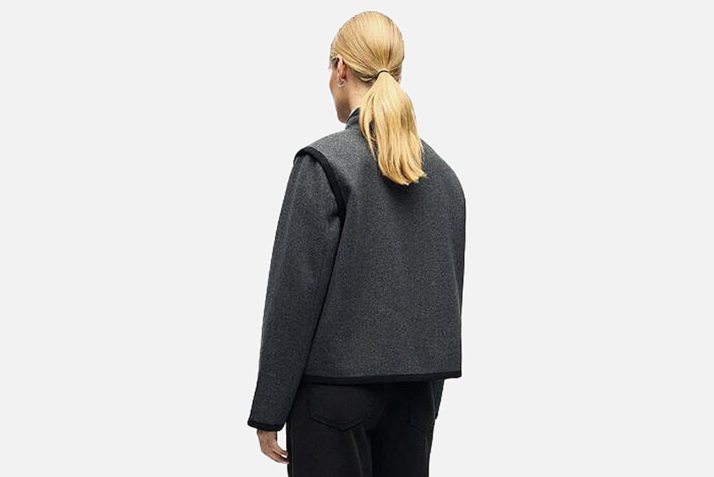 ISLA JACKET MED GREY MEL