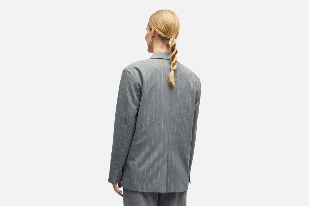 LISA BLAZER MED GREY