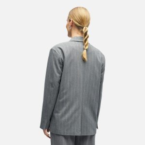LISA BLAZER MED GREY - Image 3