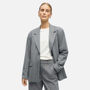 LISA BLAZER MED GREY - Image 4