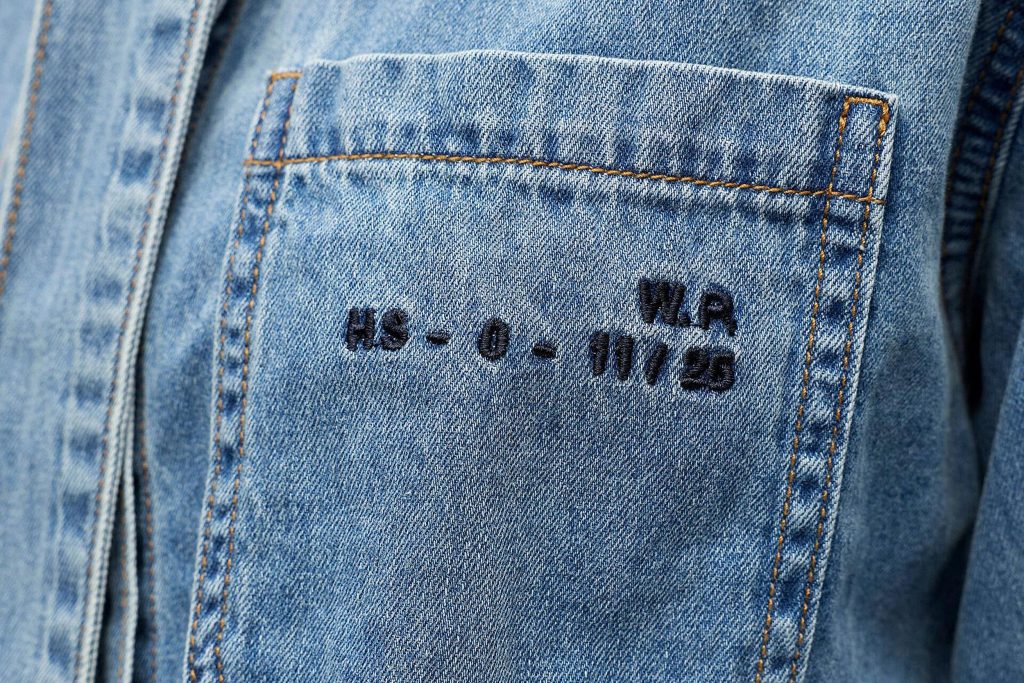 VILMA DENIM SHIRT MED BLUE