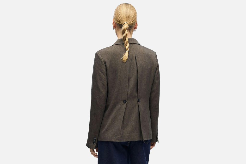 KARA BLAZER SEAL BROWN